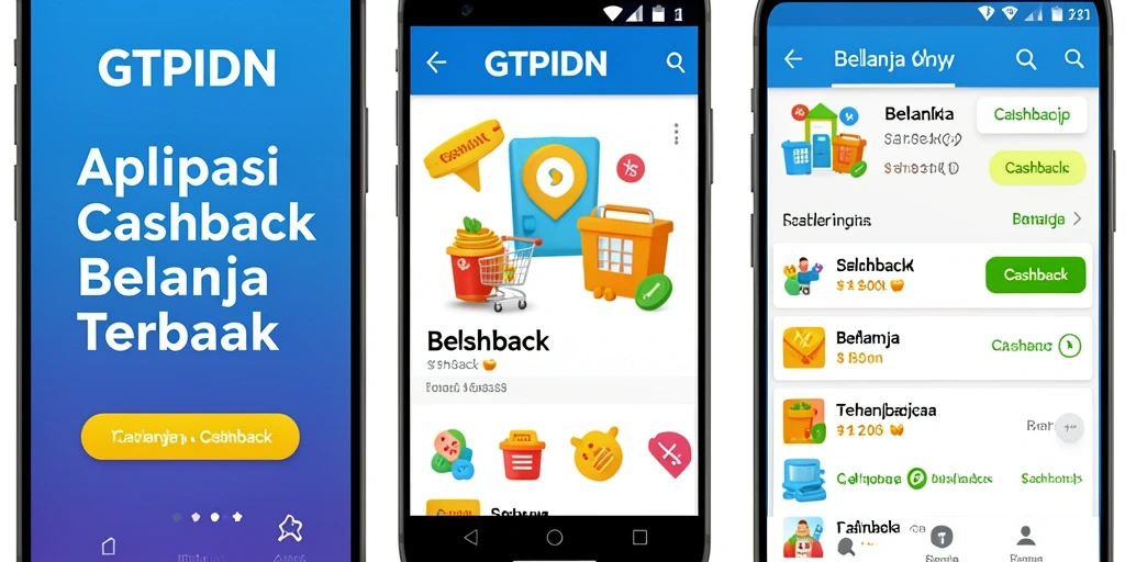 Antarmuka GTPIDN yang menampilkan fitur cashback menarik.