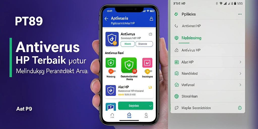 Tampilan antarmuka utama aplikasi PT89 yang informatif dan mudah digunakan.