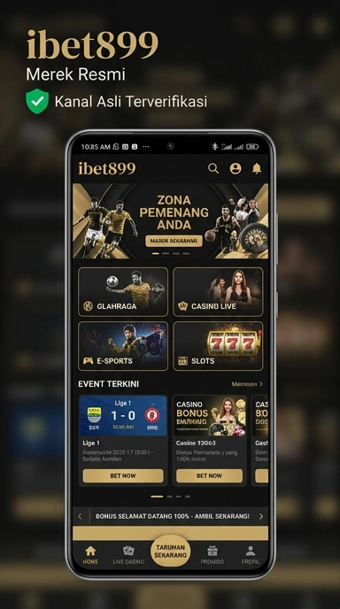 Tampilan kanal resmi ibet899